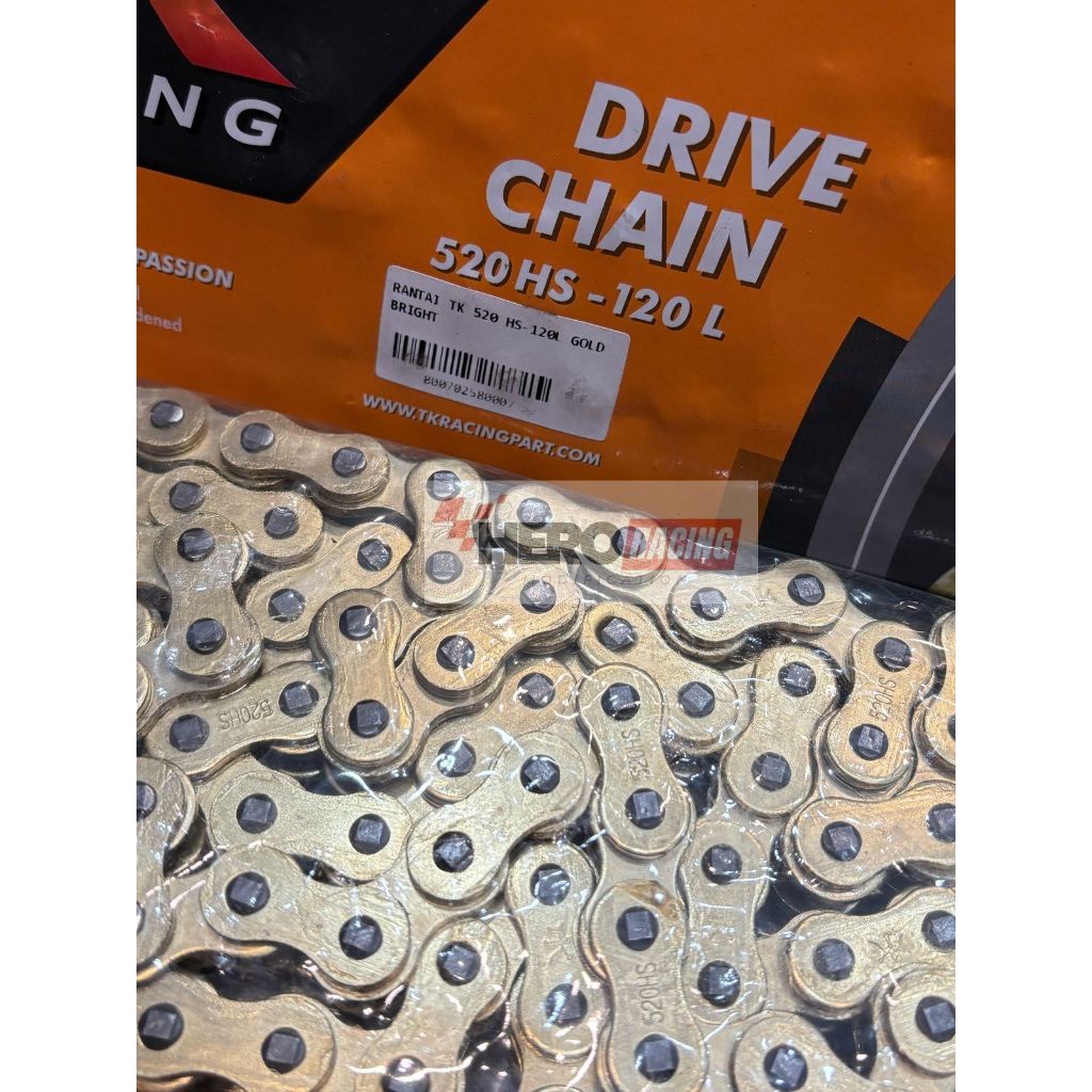 TK 520X130 520X120 HS GOLD BRIGHT CHAIN | Shopee Philippines