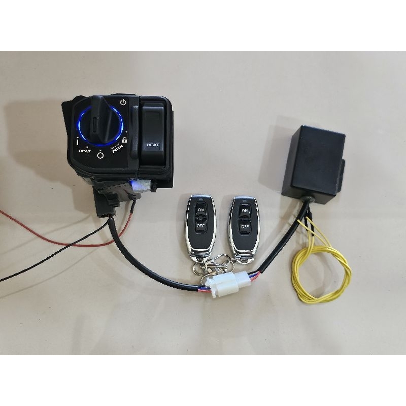 Keyless contact smartkey pnp honda new beat genio scopy vario 110 125 ...