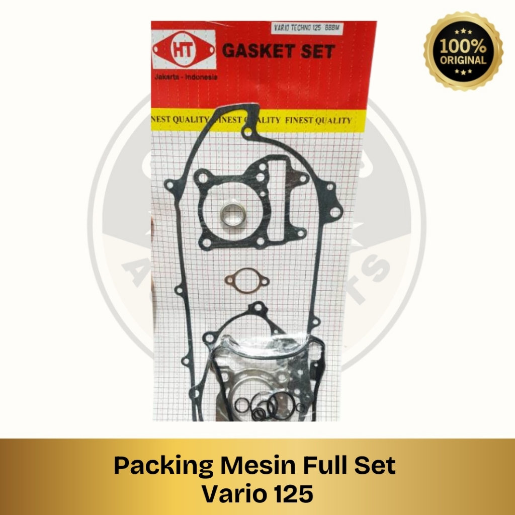 MESIN Full Set Engine Packing Vario 125 Gasket Package/ | Shopee ...
