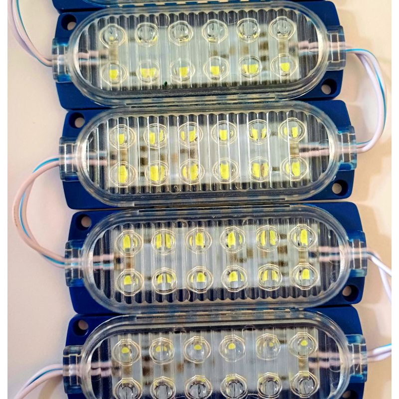 UNIVERSAL AUTOMATIC FLASHING 12-MATA LED LIGHT 12VOLT&24VOLT | Shopee ...