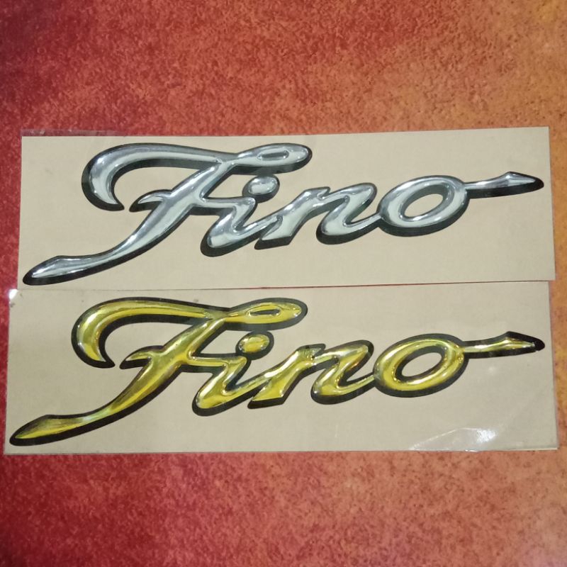 Fino Embossed Sticker (Pair) | Shopee Philippines