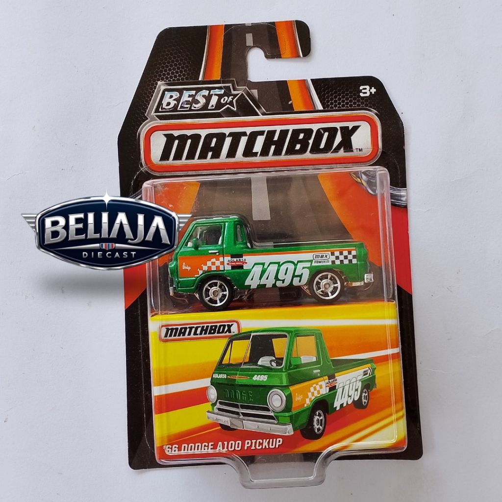 MATCHBOX 66 DODGE A100 RUBBER TIRE PICKUP COLLECTOR | Shopee Philippines