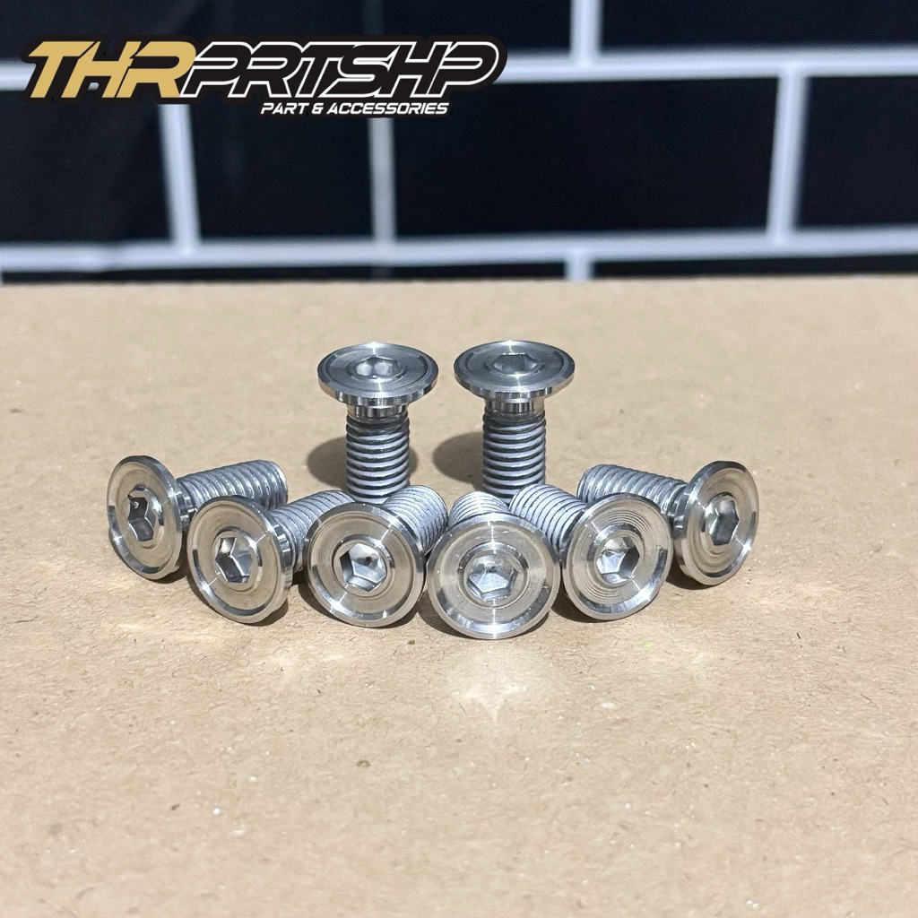 Universal 12 Thread Custom Stainless Steel Disc Bolts 2cm long | Shopee ...
