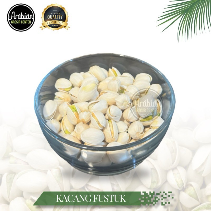 Fustuk Pistachio Nuts 100 gr Pistacio White Skin Arabian Peanuts 100 ...