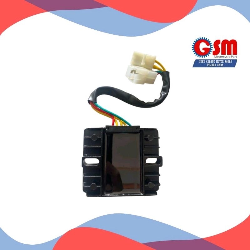 5-socket cable rectifier 2 Viar 150cc CBT 125/5 - 3-wheeled motorcycle ...