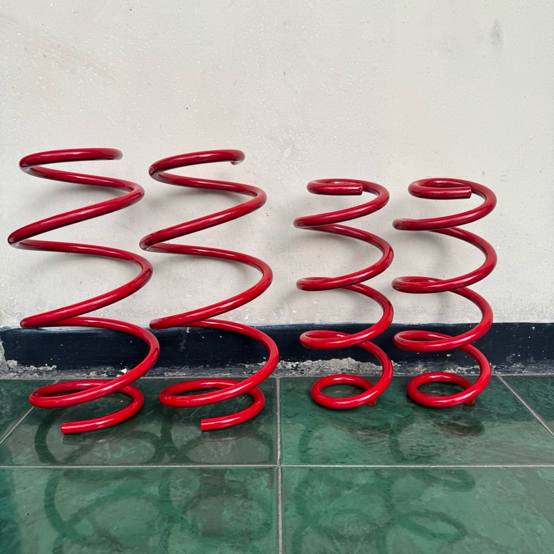 Flat Snail Spring / Lowering Kit APM Suzuki Ertiga Front and Rear 2013 ...