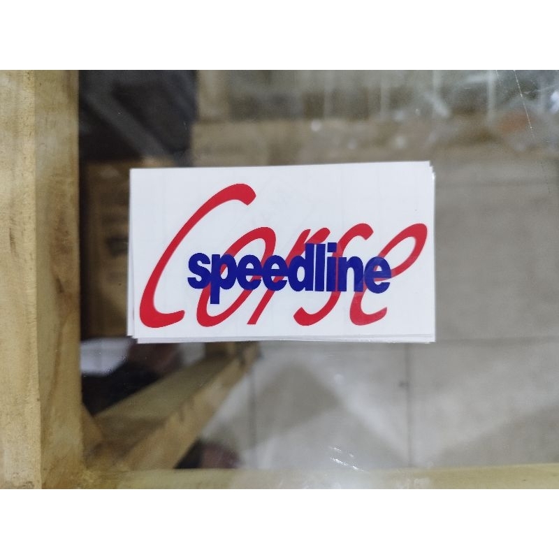 Cutting sticker Speedline Corsa sticker | Shopee Philippines