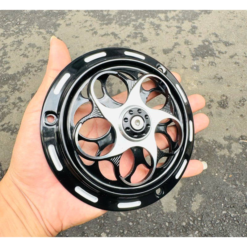 Rotating SPINNER VARIATION OF FAN COVER/MOTORCYCLE JUSTICE METIC MIO ...