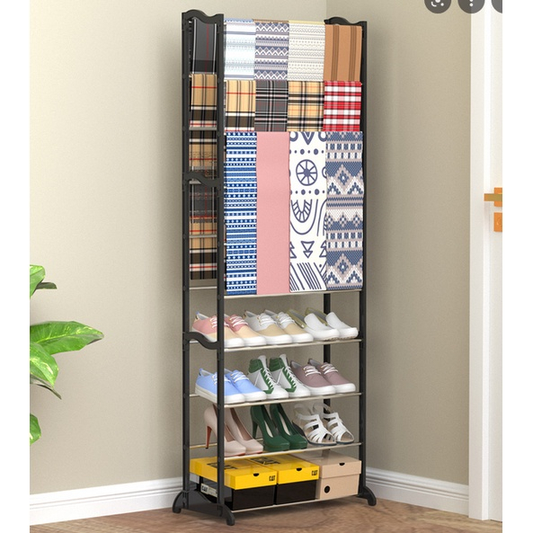 10 Layer Shoe Rack / Shoe Rack / Hijab Rack / Multipurpose Shelf ...