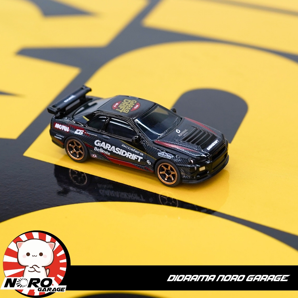 Majorette X GD - Nissan Skyline GT-R R34 Carbon D1GP Edition | Shopee ...