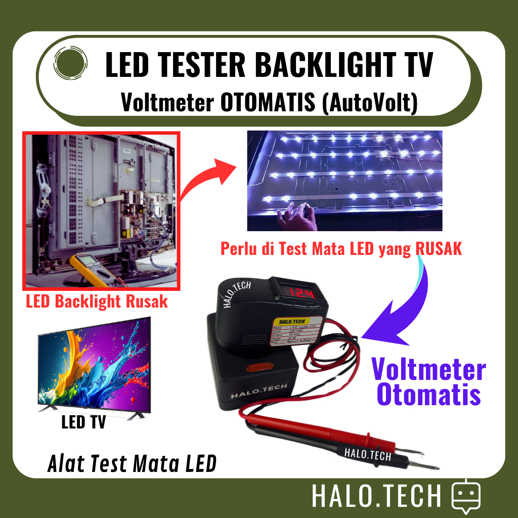 LED TV Backlight Tester Automatic Backlight TV Lamp VOLT | Shopee ...