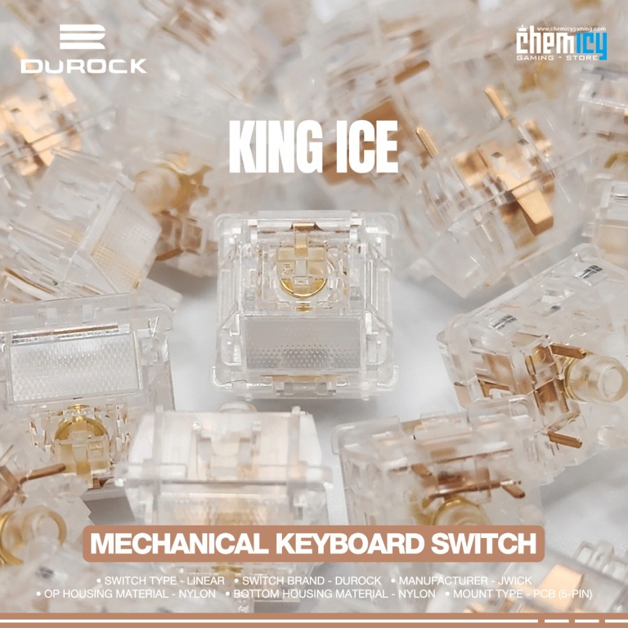 Durock Ice King Linear Switches | Shopee Philippines