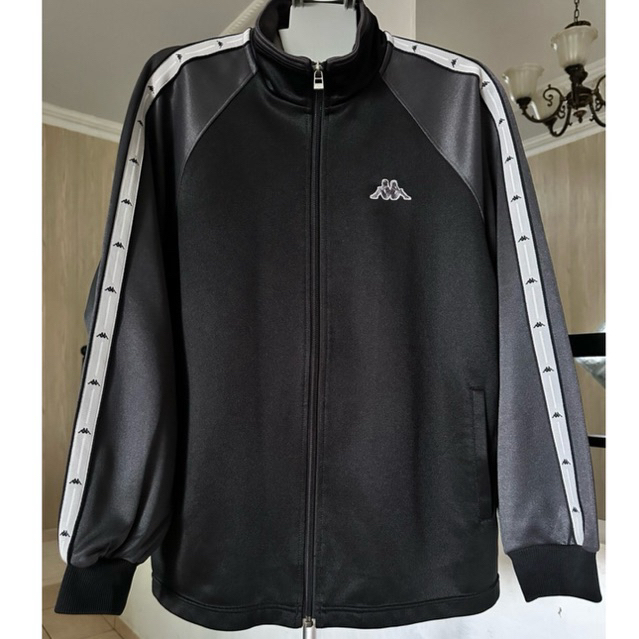 KAPPA Taped - Black & Dark Gray (L) | Shopee Philippines
