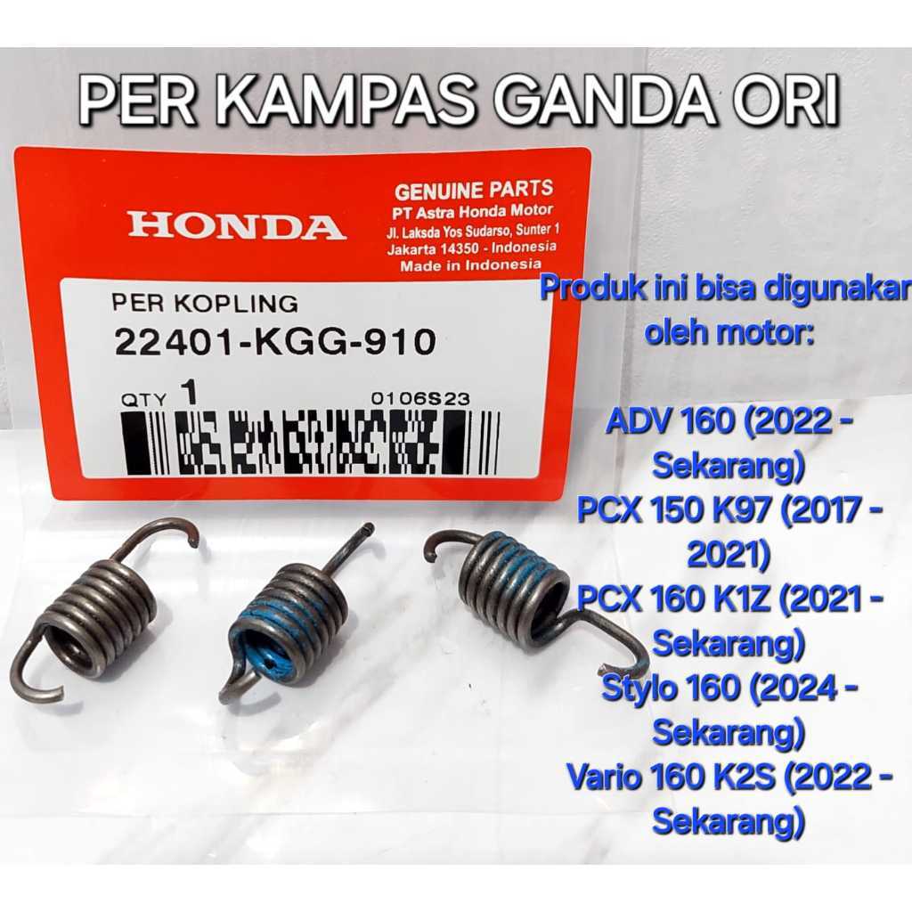 DOUBLE CRANK SPRING ADV PCX STYLO 160 VARIO 160 22401-KGG-910 | Shopee ...