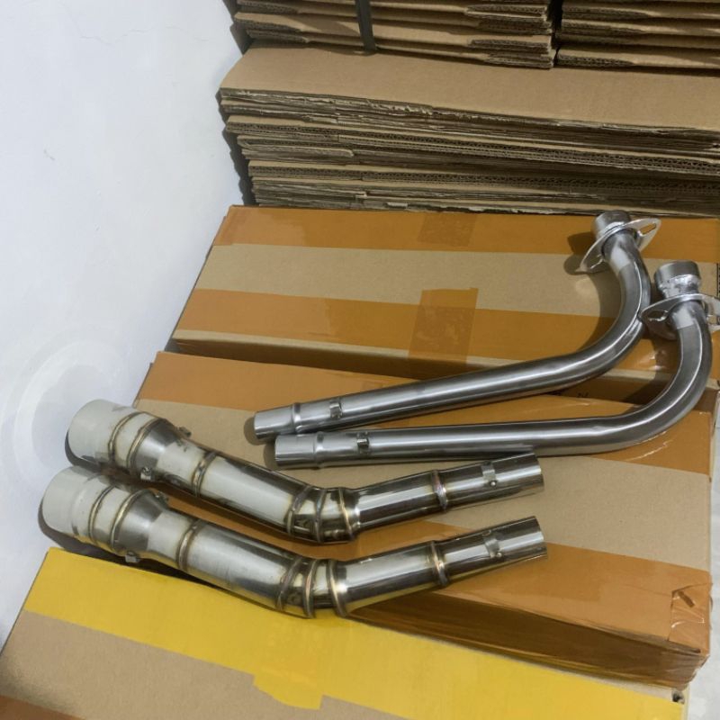 Higmount power Rangers pipe big elbow 51mm for xrm 125 wave 125 fury ...
