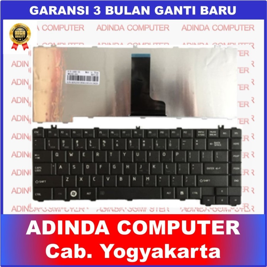 Toshiba L645 C600 C640 L600 L630 L635 L640 BLACK Keyboard | Shopee ...