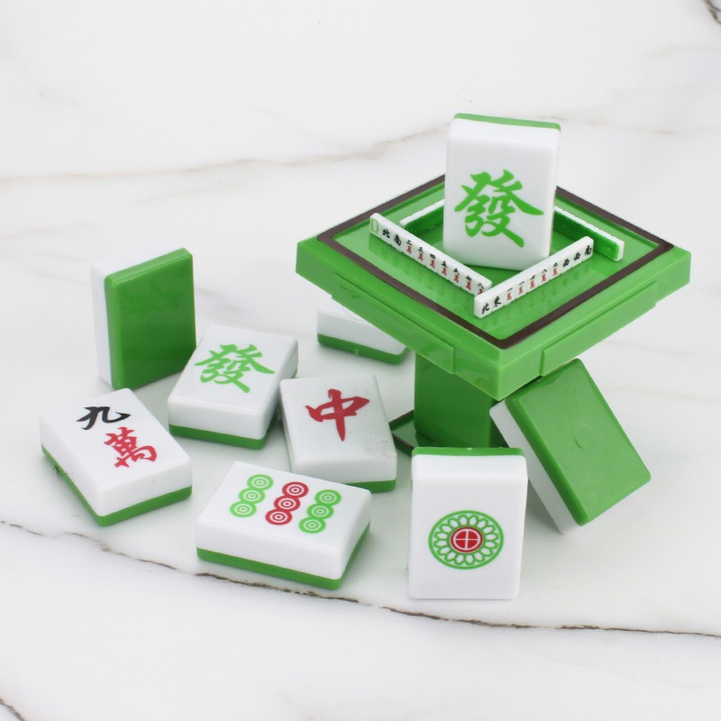 Mahjong table cake decoration mahjong birthday cake topper | Shopee ...