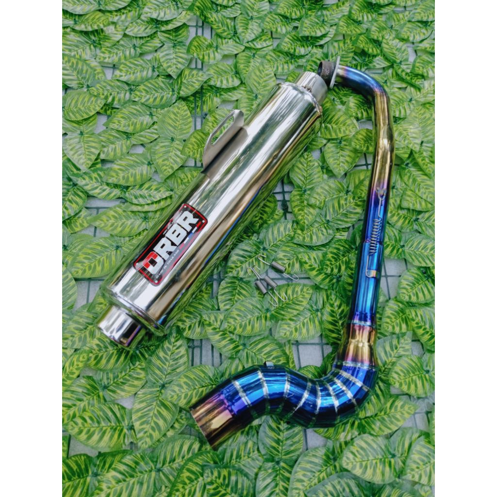 ORBR 1set Pipe 51mm canister conical open specs exhaust Pipe for Wave ...