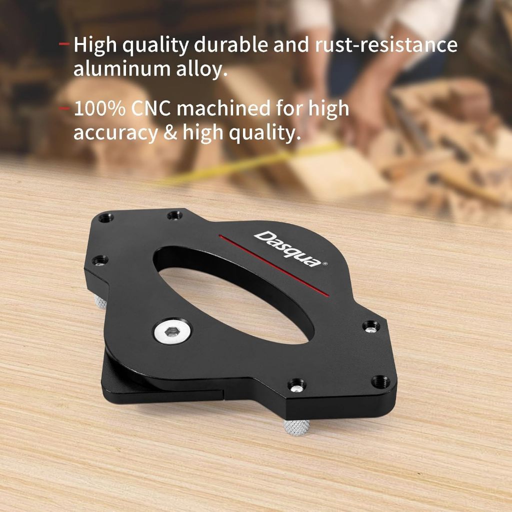 Dasqua Corner Radius Template Router Jig marker Pattern edge wood ...