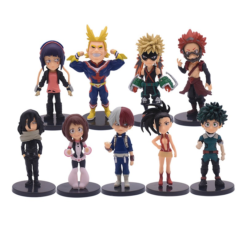 My Hero Academia Chibi Fullset Action Figure | Shopee Philippines