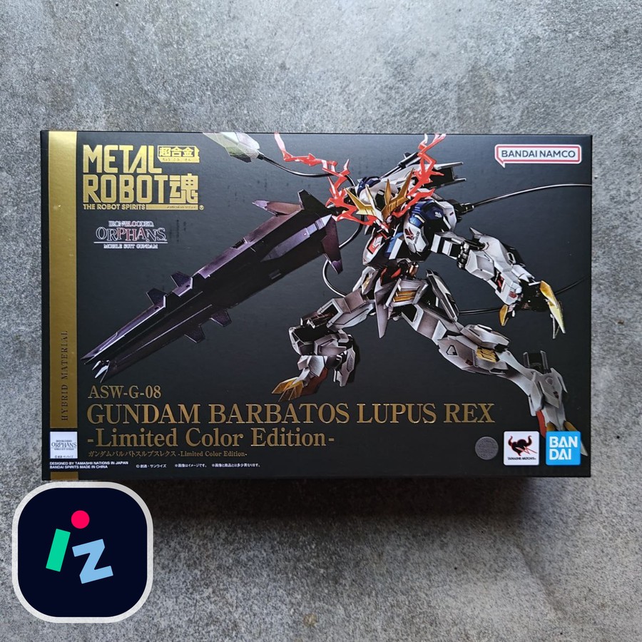 Metal Robot Gundam Barbatos Lupus Rex Limited Color Edition | Shopee ...