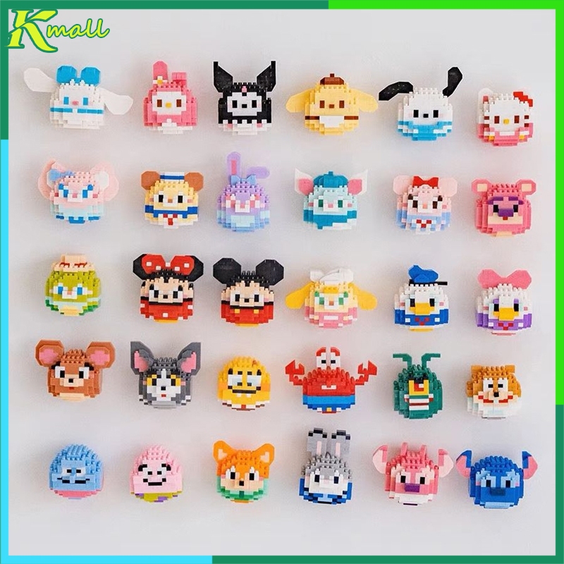 Ready - DIY Nano Block Bricks Mini Building Block Cartoon Character ...