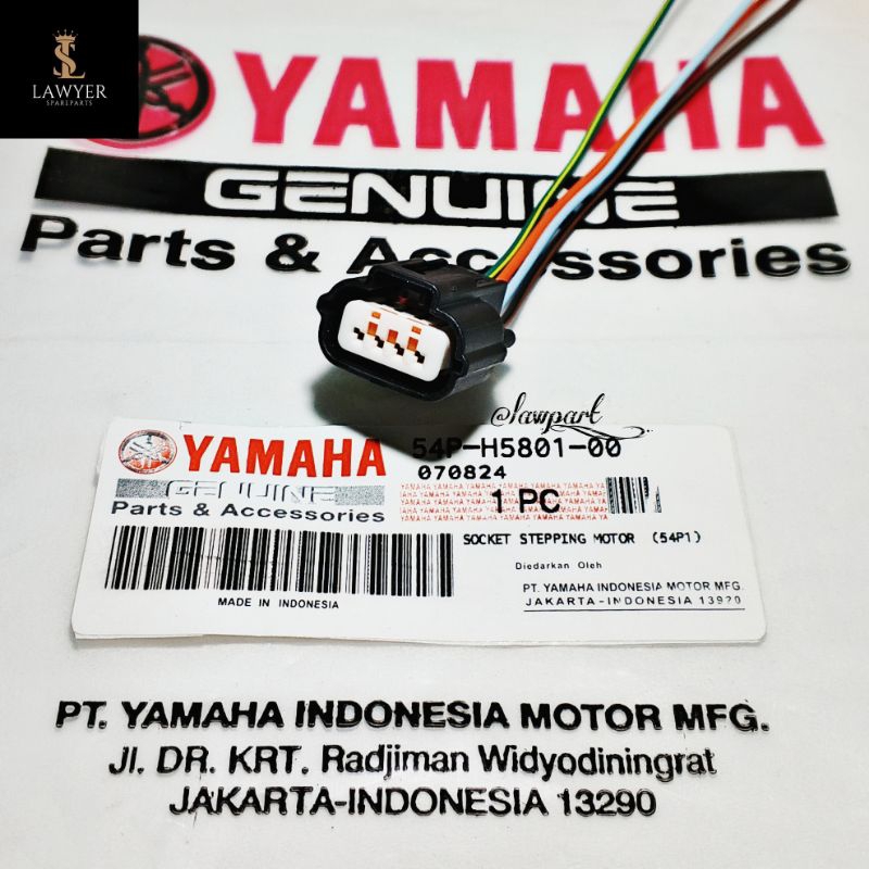 ISC Sensor Cable Socket Automatic Cuk Sensor Langsam Pin 4 Yamaha Mio J ...
