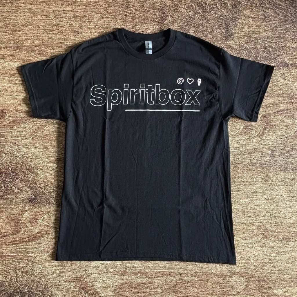OFFICIAL SPIRITBOX BAND T-SHIRT - BELCARRA ORIGINAL MERCHANDISE ...
