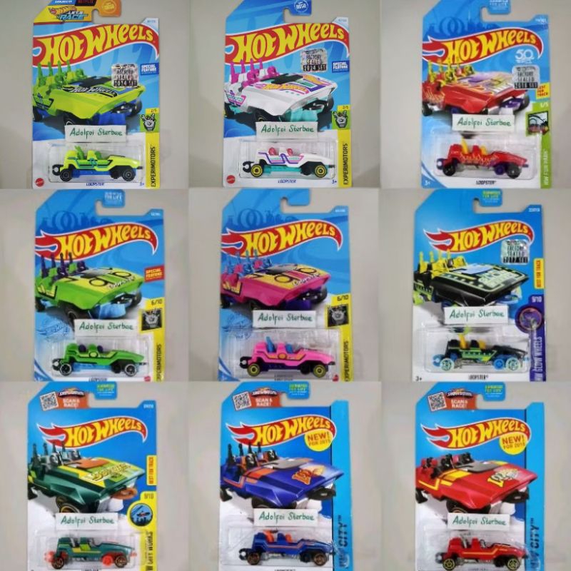 HOTWHEELS Hot Wheels hot Wheels loopster HW glow Wheels factory sealed ...