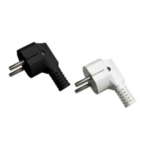 HITAM PUTIH Visero VS-104L 16A 250V L Ground Plug Black and White SNI L ...