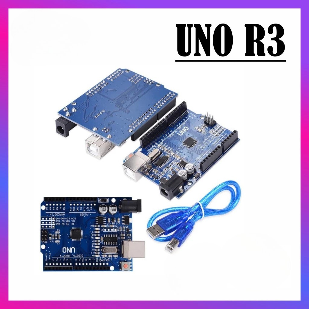 UNO R3 SMD ATMEGA328P COMPATIBLE BOARD + USB CABLE | Shopee Philippines