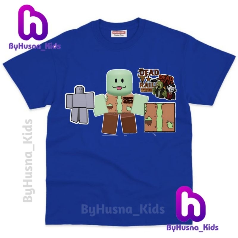 CHILDREN'S T-SHIRTS ROBLOX DEAD RAILS STARTER GUIDE GAME RANK ROBLOX ...