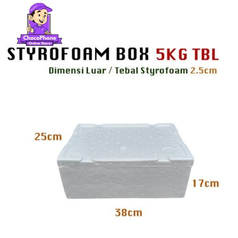 Small Styrofoam Box 5KG Styrofoam Cork Storage Box | Shopee Philippines