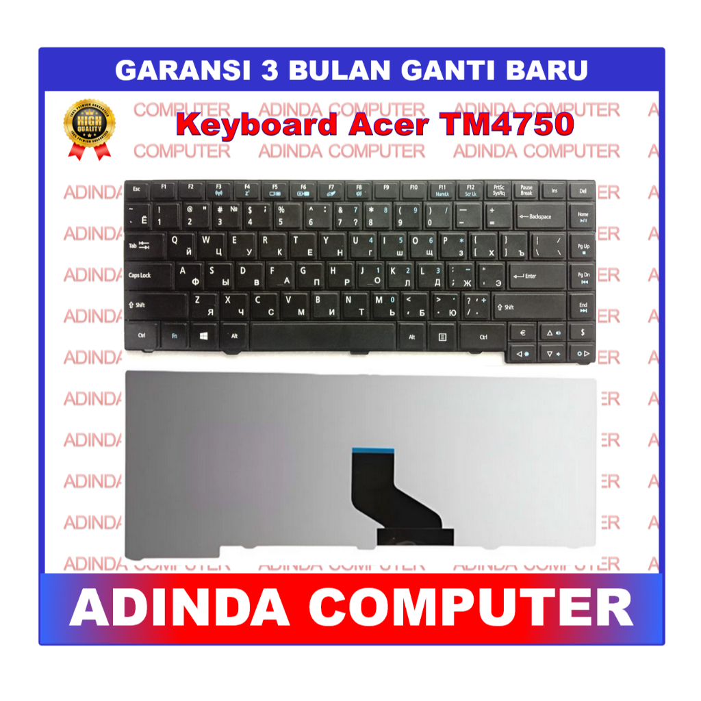 ACER TRAVELMATE LAPTOP KEYBOARD 4750 4750G 4750Z 4750ZG TM4750 BLACK ...