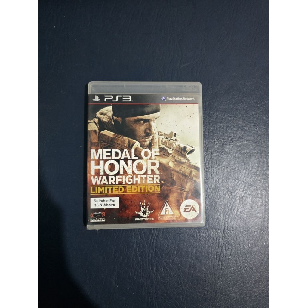 Jeux PS3 : Call Of Duty Ghost + Medal Of Honor Warfighter - Lot De 2 Jeux - PAL - Bon état
