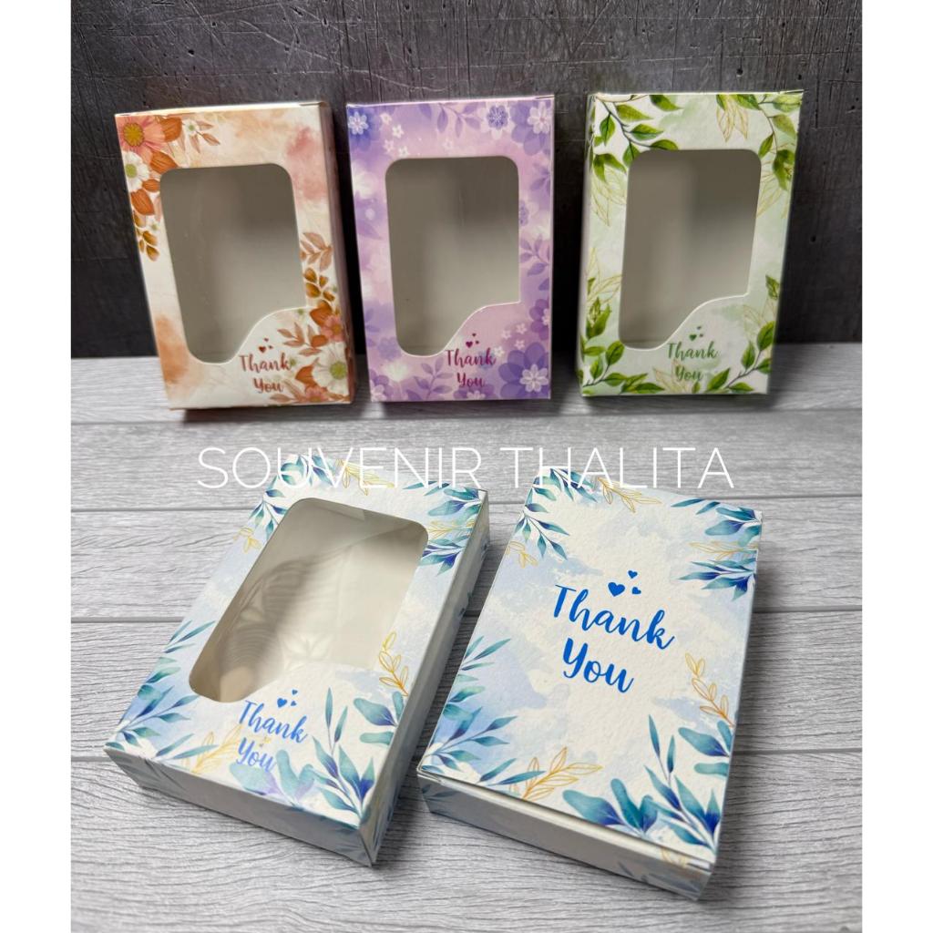 Contents 50 Pcs COLOR BOX Souvenir Packaging 7x10 cm, Box BOWL LEAF ...