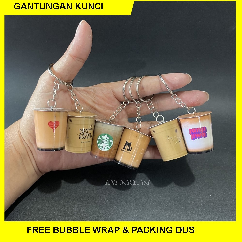 KEY CHAIN - MINIATURE CUP KEY FOR MODERN COFFEE DRINKS | Shopee Philippines