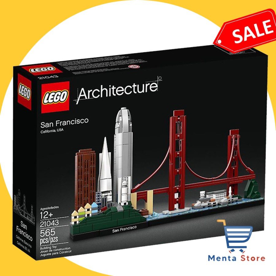 Lego Architecture 21043 San Francisco Build Display Model Skyline Ori ...