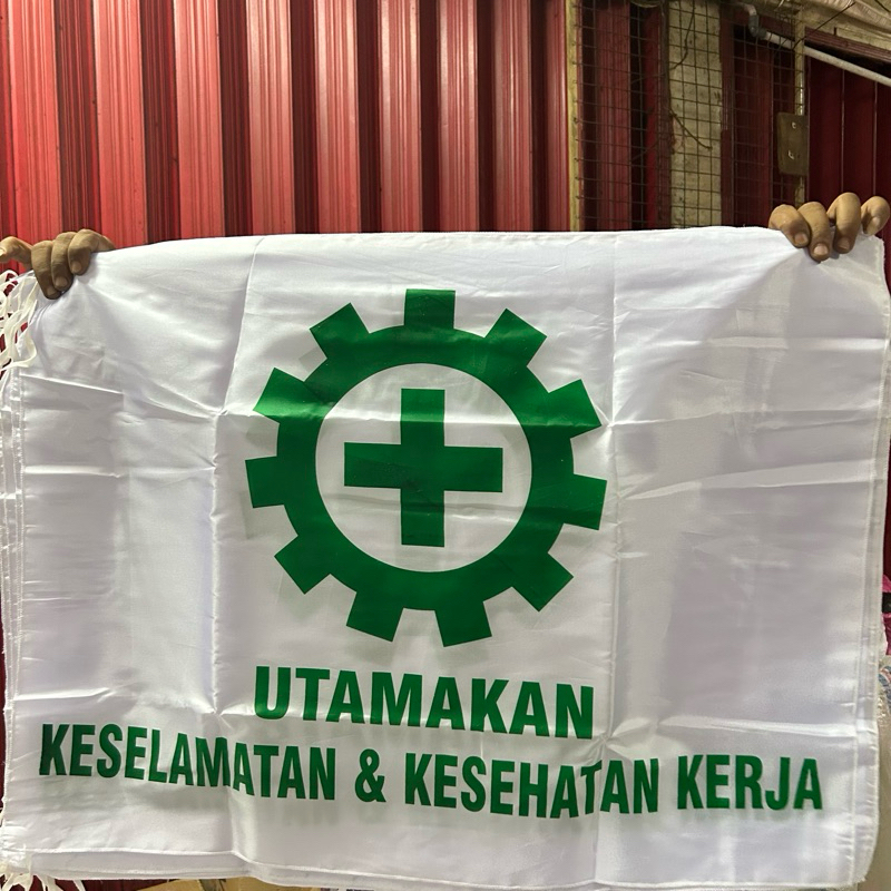 K3 FLAG - Health safety flag work safety (K3) / project flag | Shopee ...