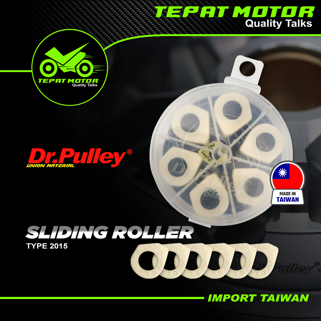 DRPULLEY SLIDING ROLLER HIGH PERFORMANCE 9-19GR BEAT-PCX-ADV-VARIO 125 ...