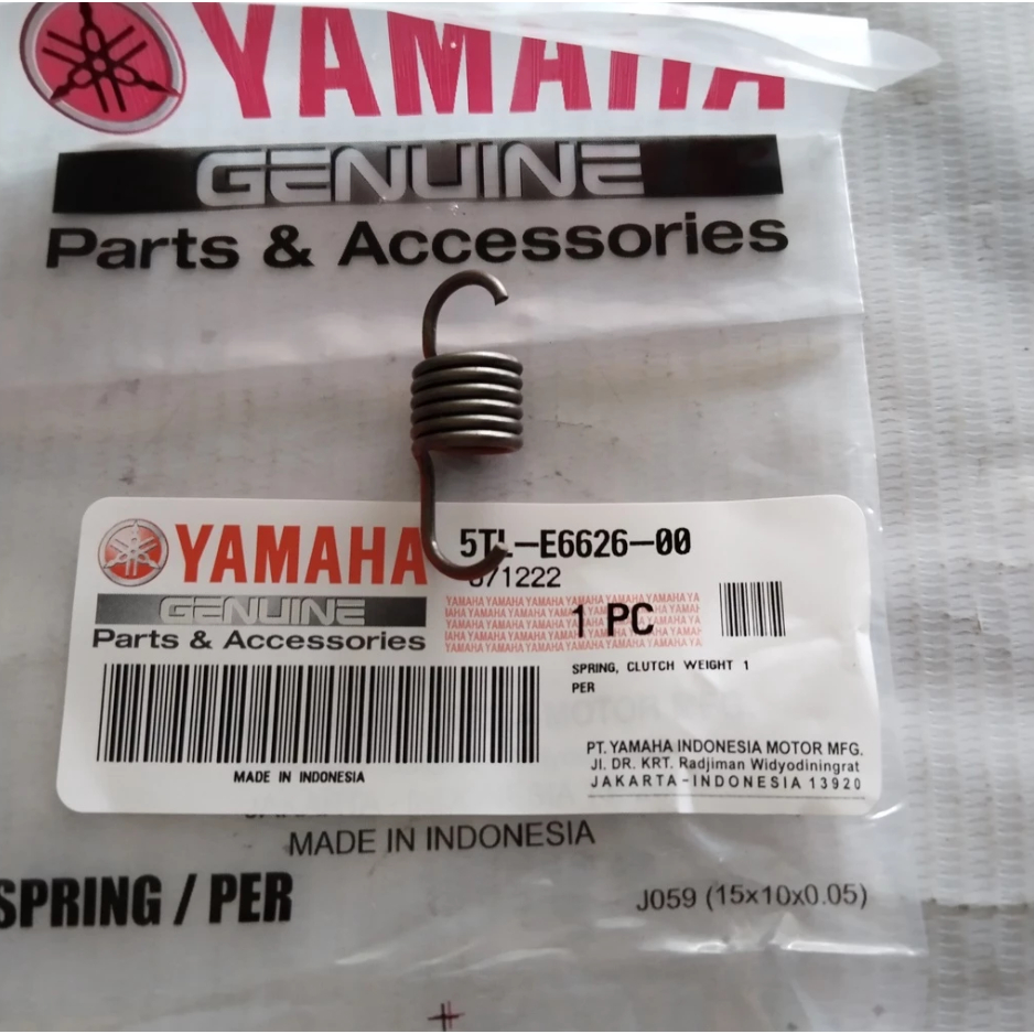 Mio Double Pad Spring, Mio Soul 5TL-E6626-00 Original Yamaha | Shopee ...