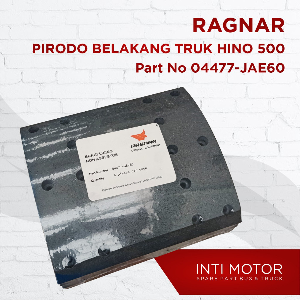 Ragnar - HINO TRUCK REAR PIGRODO - 04477 JAE60 - HINO 500 TRUCK ...