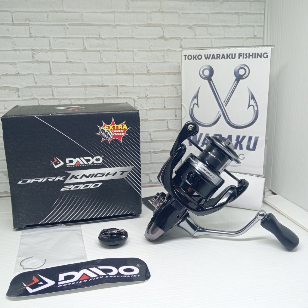 Reel DAIDO DARK KNIGHT Power Handle SW Quality (Bonus Drag Knob ...