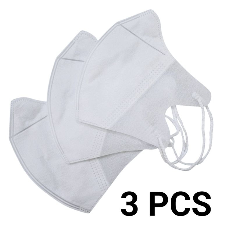 3-Layer White Mask for Umrah & Hajj Equipment | Shopee Philippines