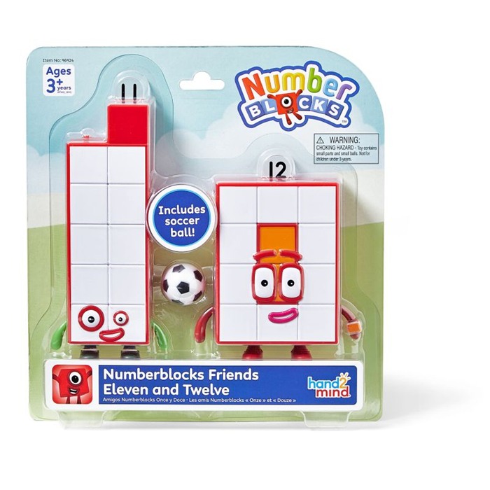 Hand2Mind - Numberblocks Friends Eleven and Twelve, Numberblocks 11 and ...
