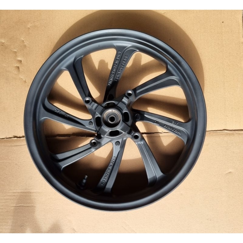 Honda PCX 150 (CBS) Front Rim - Original copotan | Shopee Philippines