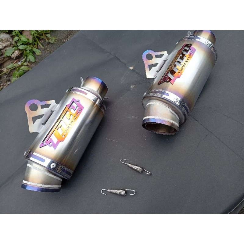 15CM TITANIUM COMPETITION EXHAUST SLIDE model R9 original taco racing ...