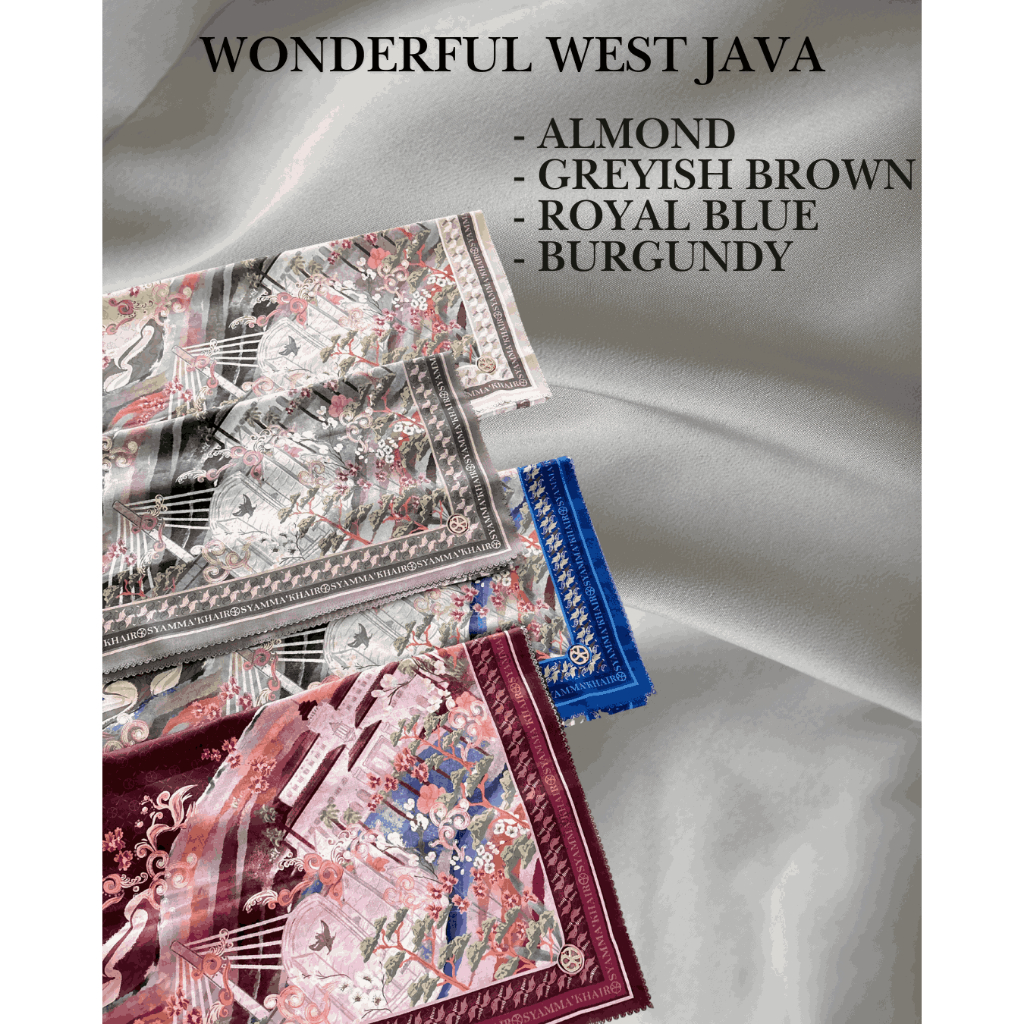 Premium Voal Motif Rectangular Hijab (Wonderful West Java Series ...