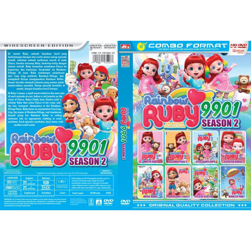 Ruby Rainbow Cartoon Film Collection Cassette 9901 | Shopee Philippines