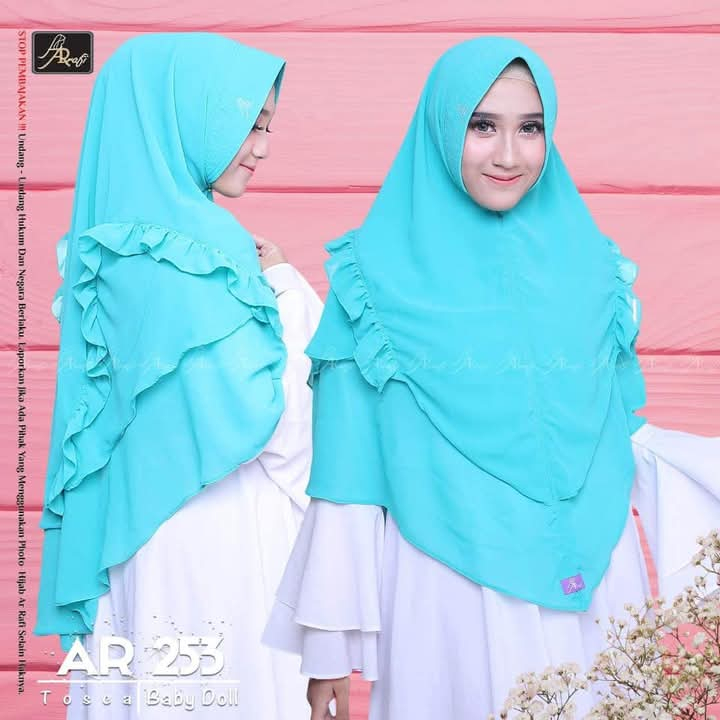 INSTANT HIJAB LATEST AR 253 AR RAFI HIJAB LATEST AR RAFI HIJAB/ AR RAFI ...